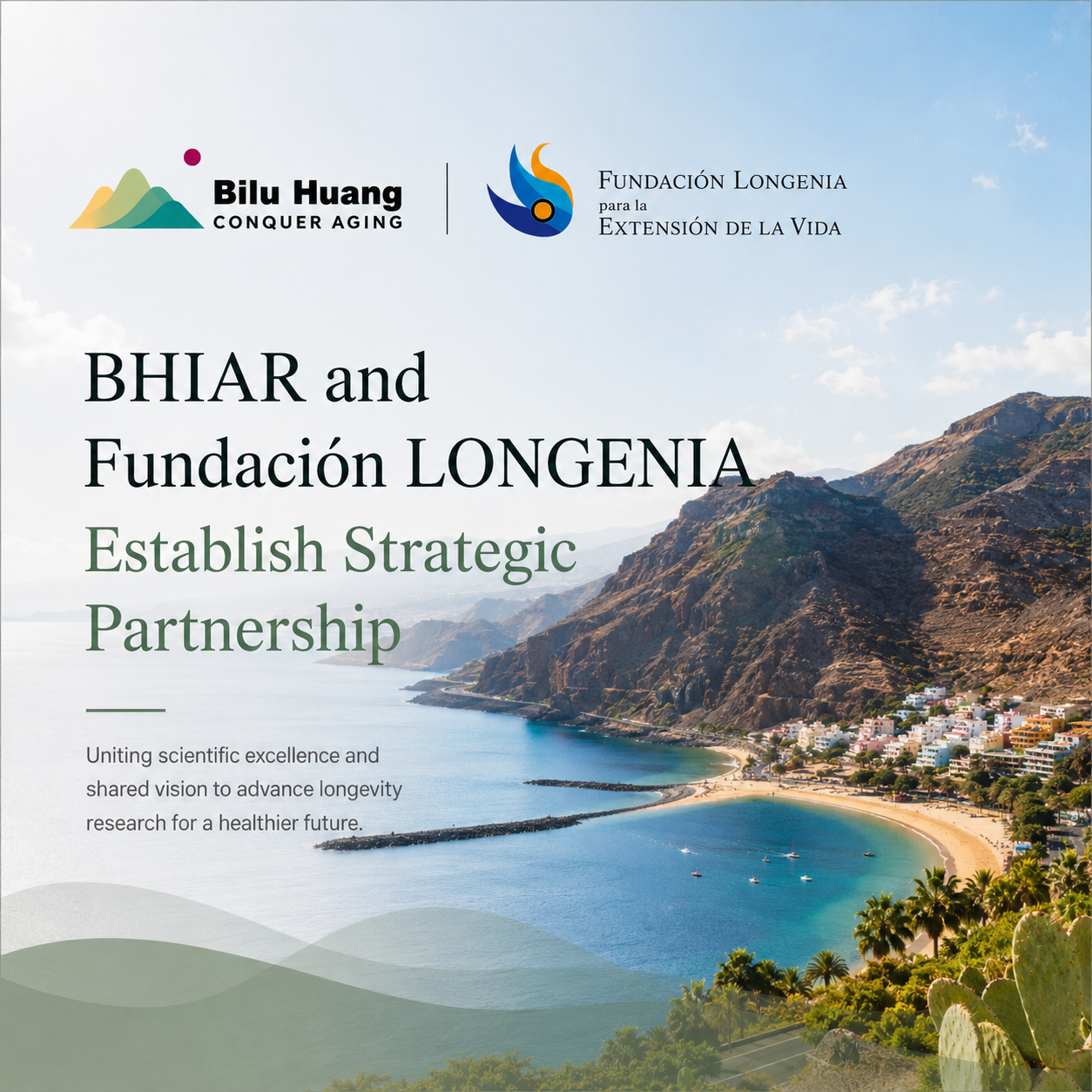 BHIAR and Fundación LONGENIA global partnership in longevity science