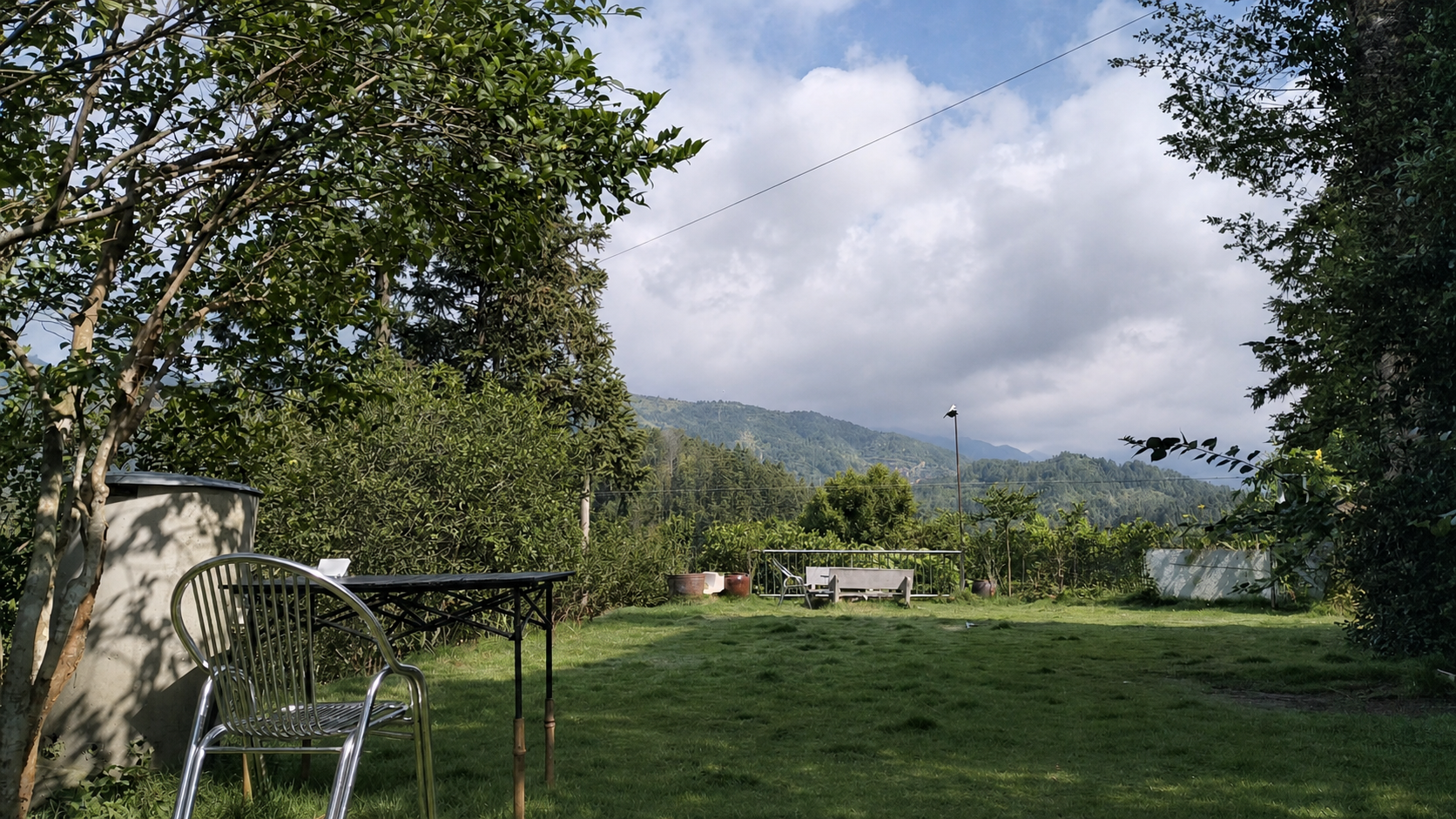 The BHIAR Fujian Research Base in its mountain environment